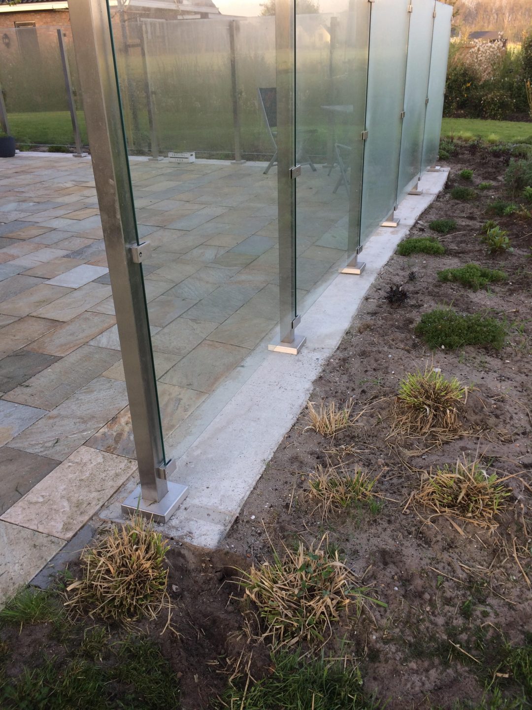 systeem Windwand | Tuinglas Terras | Privacy | Particulier